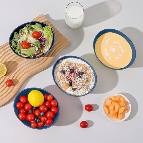 Wheat Straw Bowl 26 OZ (Blue / 26 oz)