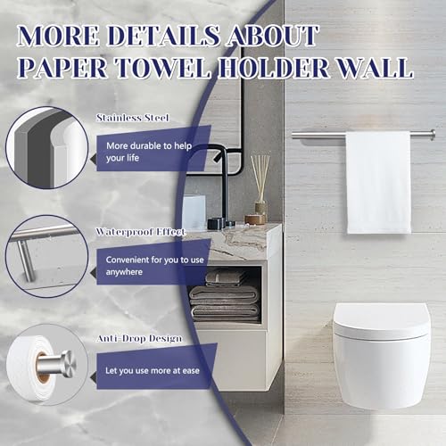 Sliver Paper Towel Holder (Sliver)