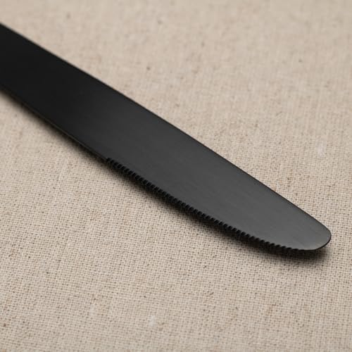 Kate Black Satin 40 (Black Satin / 40 pieces for 8)