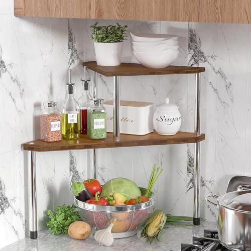 Bathroom Organizer Countertop (Brown)