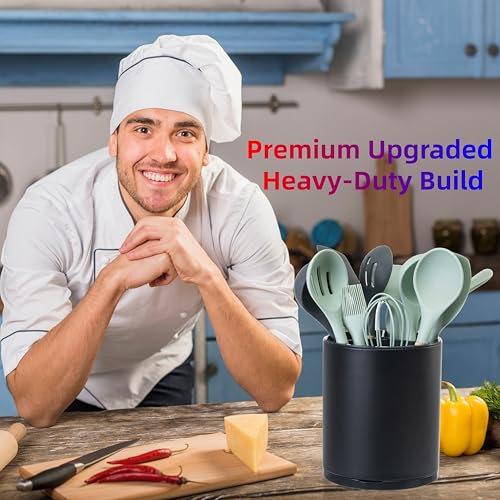 Kitchen Utensil Holder (Large / black)