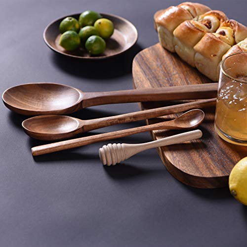 Spurtle Set Wooden Spurtle Set of 9 (Teak Wood Spurtle-9PCS)
