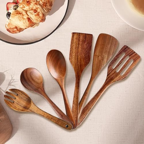 Wooden Kitchen Utensil Set
