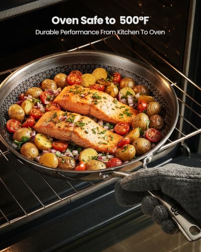 20 Piece Hybrid Stainless Steel Cookware Set
