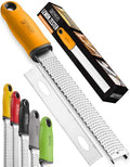 Lemon Zester & Cheese Grater (Apricot Orange)