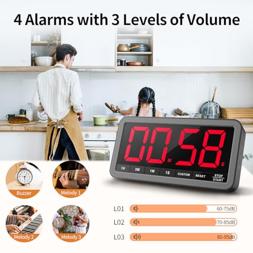 Large 7.8" Digital Timer (Space Grey)