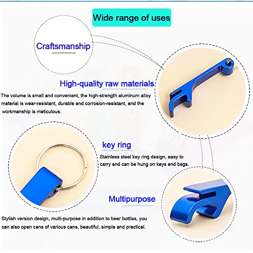 200 Pcs Bottle opener Keychain Bulk