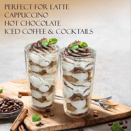 Double Wall Glass (Clear tumbler-15.2oz)