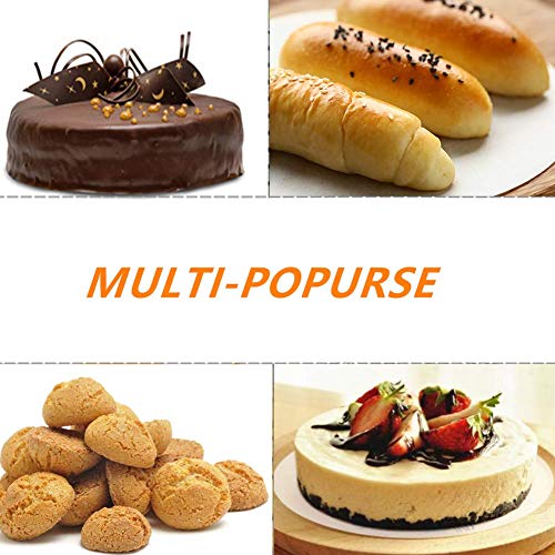 7 Inch Baking Parchment Circles for Springform Cake Tin (7inch-100pcs / White)