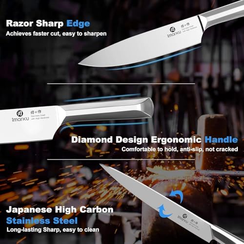 16 Pieces Knife Set (Steel Gray)