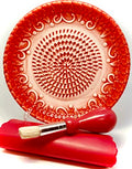 Premium Ceramic Garlic Grater Plate Set