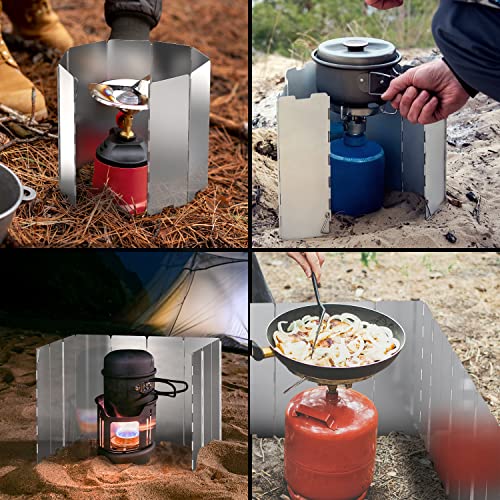 Camp Stove Windscreen (8 Plates)