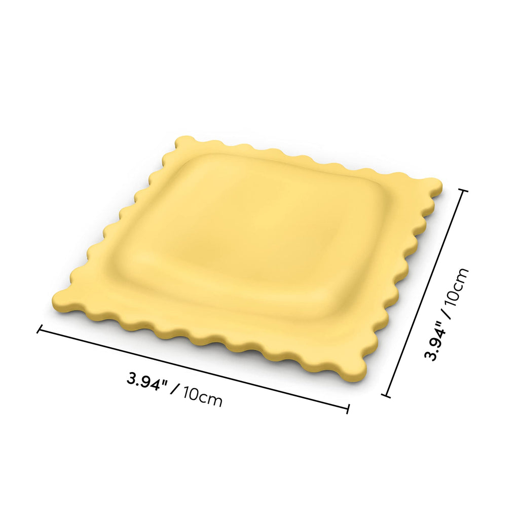 Genuine Fred SAUCED UP Ravioli Spoon Rest (Yellow)