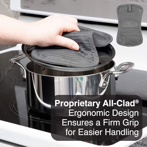 Premium Pot Holder & Hot Pad (Pewter / 1 Pack)