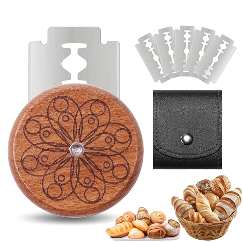UFO Bread Lame Sourdough Scoring Tool Bread Scorer (D1-Circle-black)