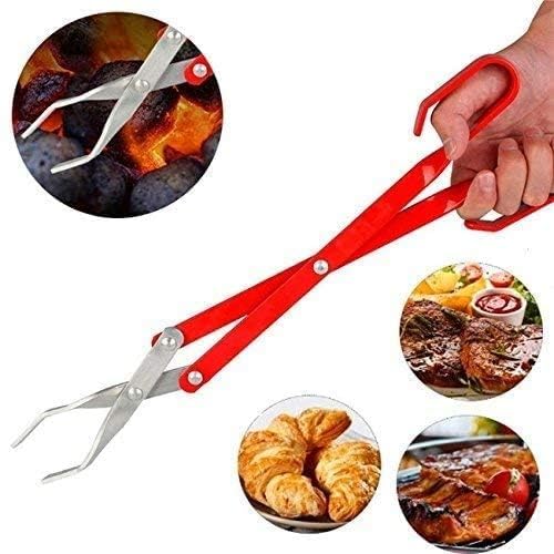 16.5" Aluminum Scissor Tongs for Camping