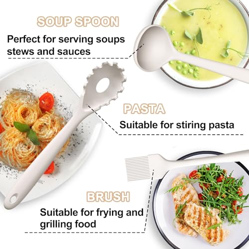 Kitchen Utensils Set (White)