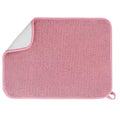 Microfiber Dish Drying Mat (Pink / 15" x 20")