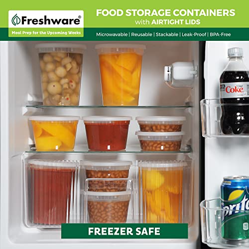 Food Storage Containers with Lids [60 Pack 8 (8, 16, 32 oz - 60 Mix Set)