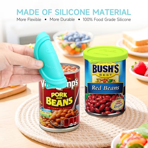 4PCS 3 inch Silicone Can Lids (3inch/7.5cm)