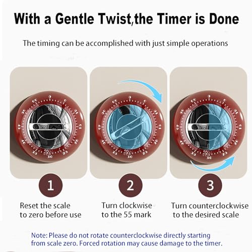 Visual Kitchen Timer for Cooking (Green)