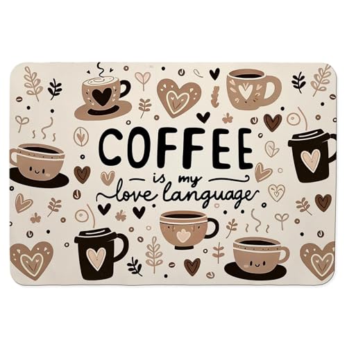 Coffee Mat for Kitchen Counter