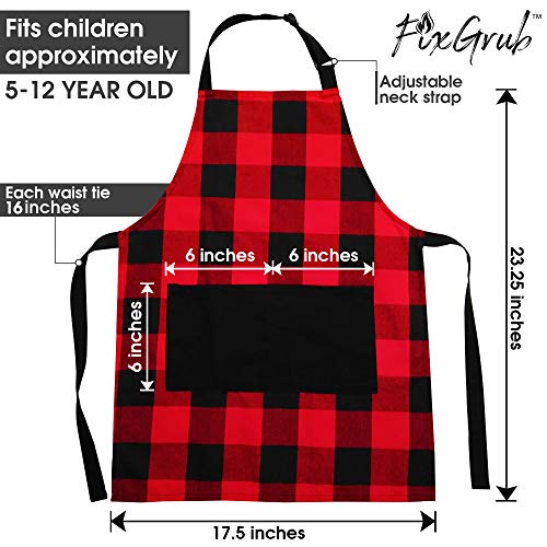 Adult & Child Matching Aprons with Pockets