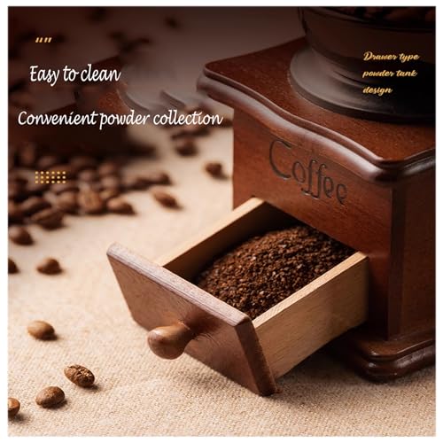 Manual Espresso Coffee Bean Grinder (Flaxen)