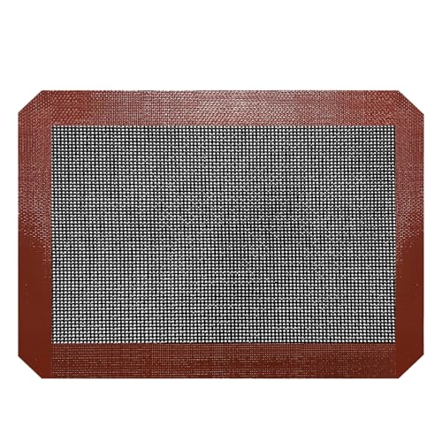 Small Silicone Baking Mats (Perforated / Quarter Sheet - 11.8x8.3 inch)