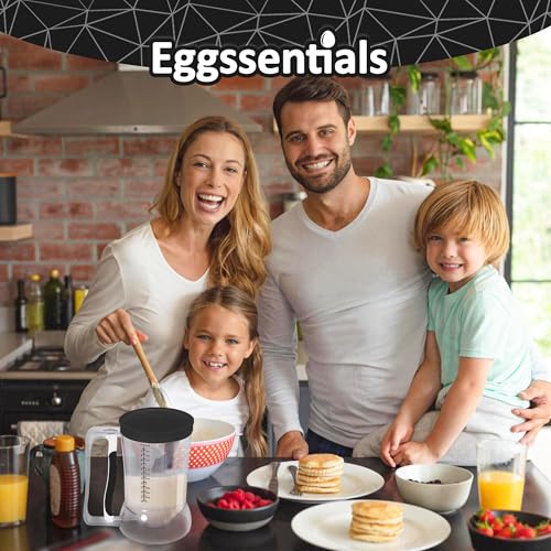 Pancake Batter Dispenser (Black Midnight / 4 Cup Capacity)