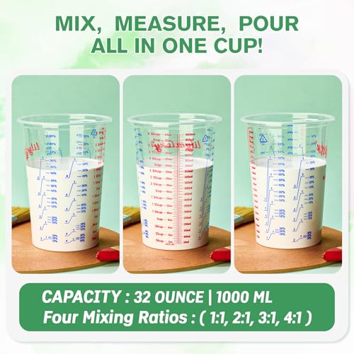25 Pack Plastic Mixing Cups