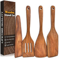 4Pcs Wooden Spatula for Cooking (4PC)