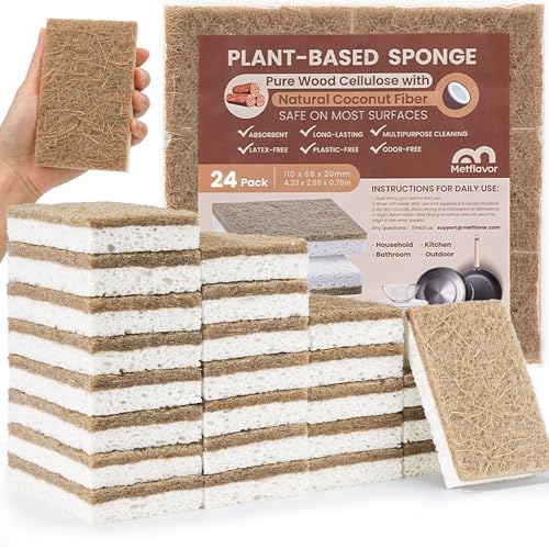 Kitchen Sponges (Brown / 24 Pack)