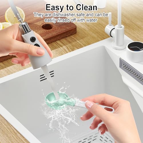 Measuring Cups and Spoons Set (Lake Green 10 Pcs)