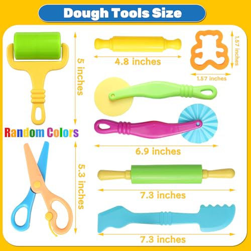 Dough Tools for Kids (24 pcs)