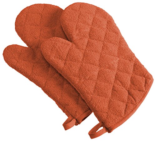 Basic Terry Collection 100% Cotton Quilted (Spice / Oven Mitt)