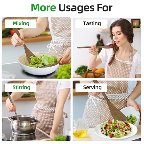 2PCS Wooden Spatula