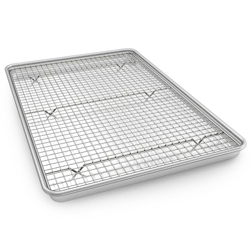 24 Inch Baking Sheet Pans with Rack Set (24 Inch)