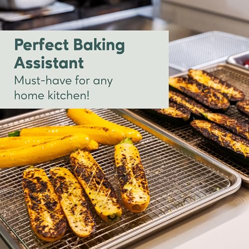 Durable Cooling Rack for Cooking and Baking (11.5" x 16.5" 1-Pack)