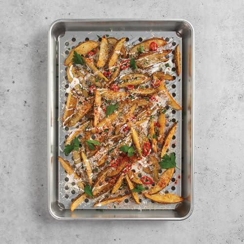 Naturals High Sided Half Sheet Pan with Multi (High-Sided Sheet + Rack / High-Sided Half Sheet)