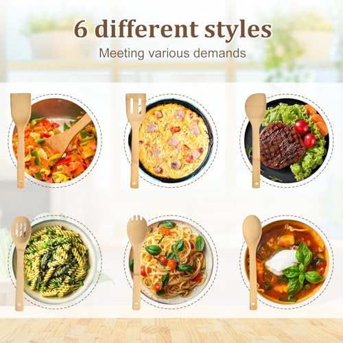 Bamboo Kitchen Utensils Set (Bamboo Utensils)