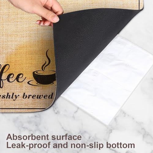 Fashion Coffee Mat (Beige / 17" x 32")