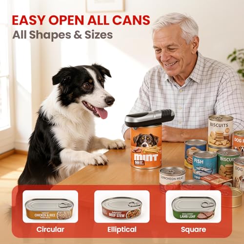 Electric Can Opener One Touch Automatic Can Opener for Seniors