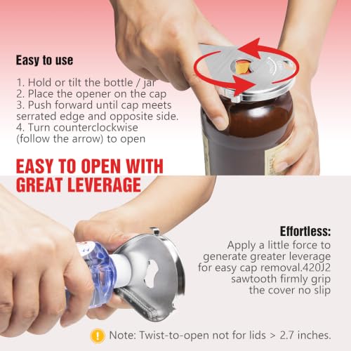 Multifunction Bottle Opener (Silver)