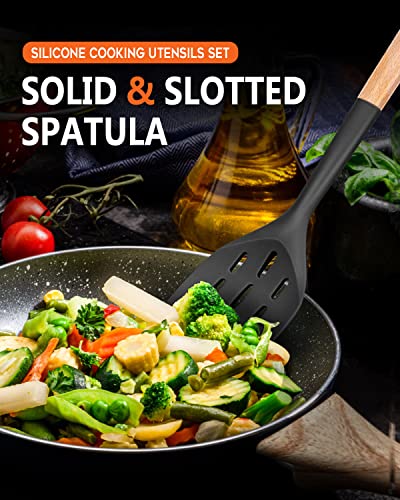 Silicone Spatula (Black)