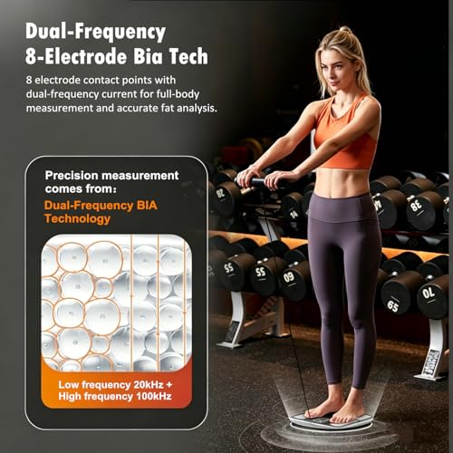 Smart Scale for Body Weight 8 (Vivid Black)