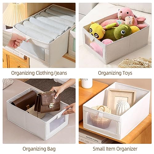 Linen Closet Organizers And Storage (10pcs)