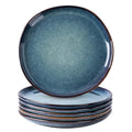 Ceramic Plates Set of 6 (Ceylon Blue / 8.5 Inch)