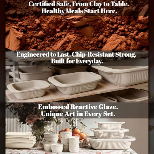 Baking Dish 2.3 Quarts (2.3Qt (White))