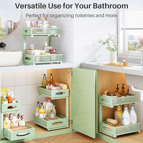 Under Sink Organizer (Green / 1 Pack)